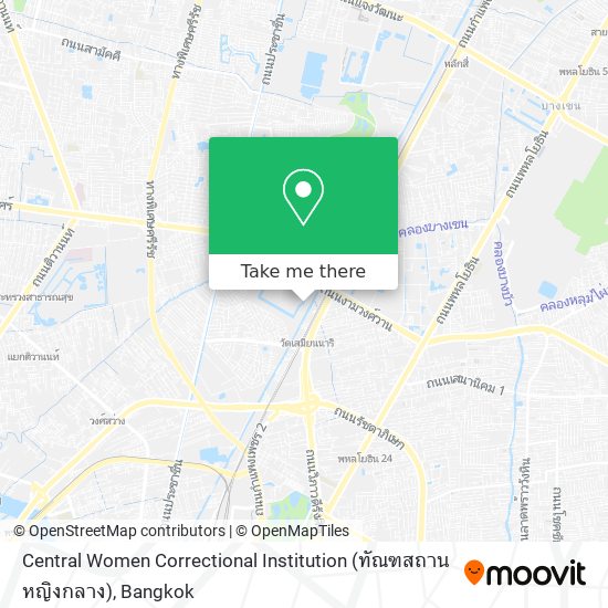 Central Women Correctional Institution (ทัณฑสถานหญิงกลาง) map