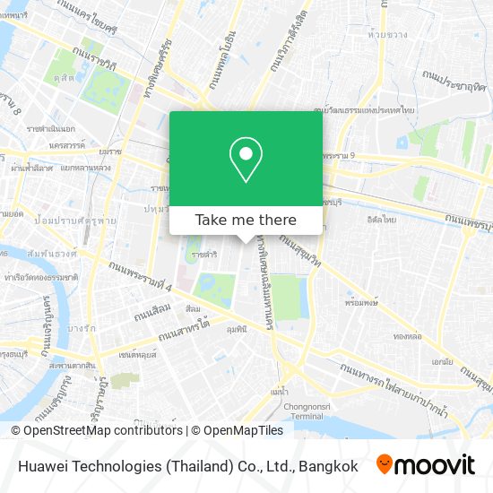 Huawei Technologies (Thailand) Co., Ltd. map