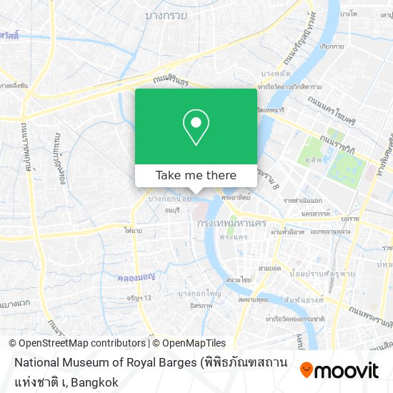 National Museum of Royal Barges map