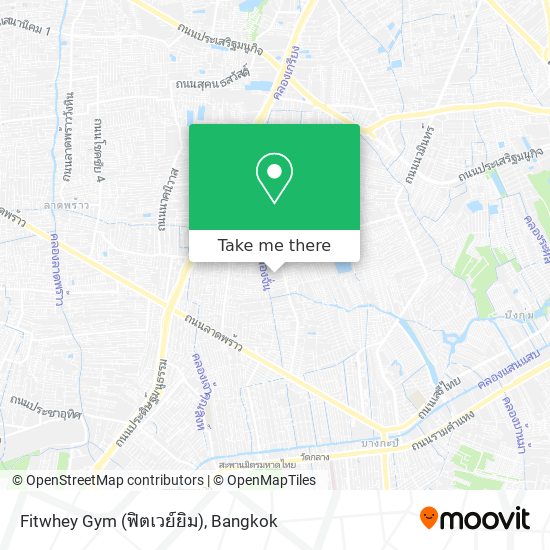 Fitwhey Gym (ฟิตเวย์ยิม) map