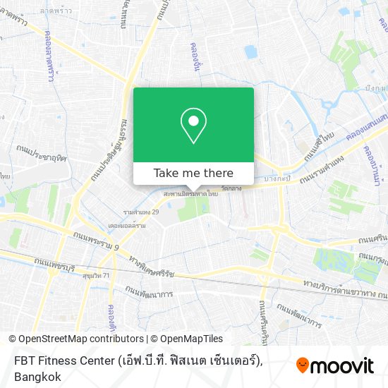 FBT Fitness Center (เอ็ฟ.บี.ที. ฟิสเนต เซ็นเตอร์) map