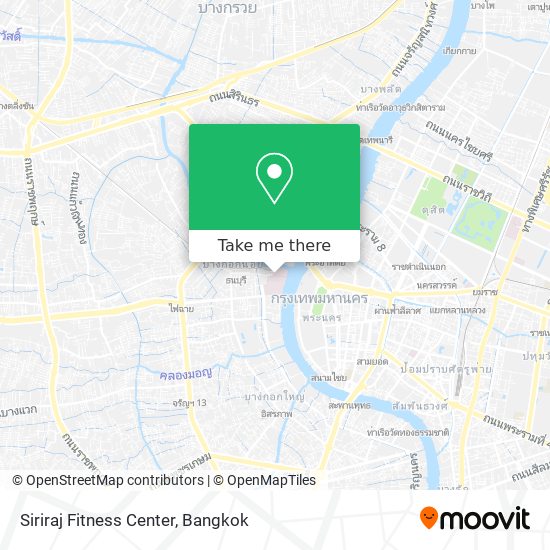 Siriraj Fitness Center map