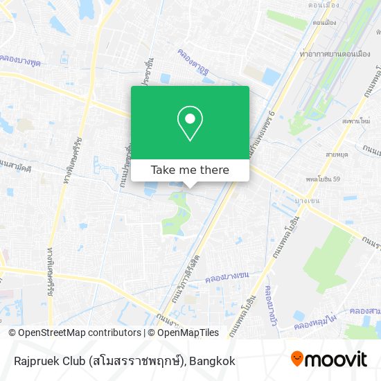 Rajpruek Club (สโมสรราชพฤกษ์) map