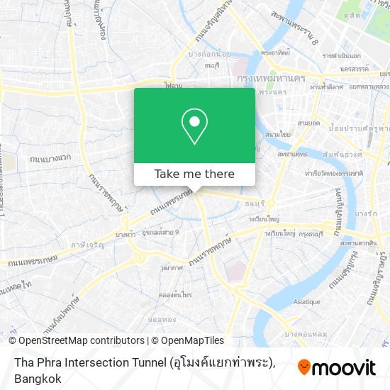 Tha Phra Intersection Tunnel (อุโมงค์แยกท่าพระ) map