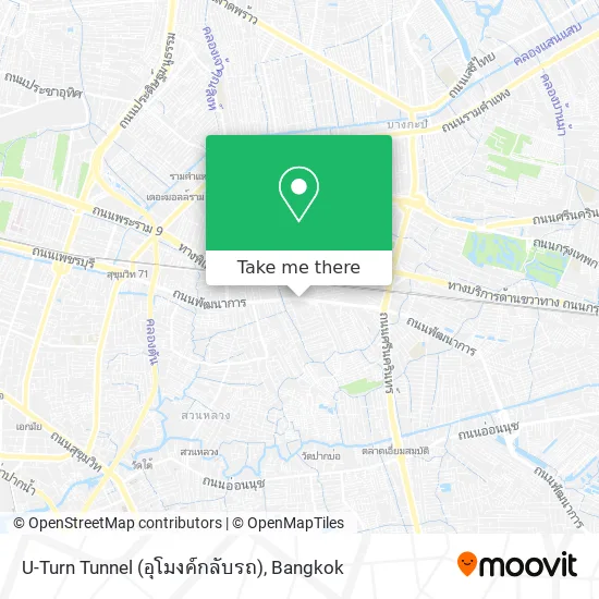 U-Turn Tunnel (อุโมงค์กลับรถ) map