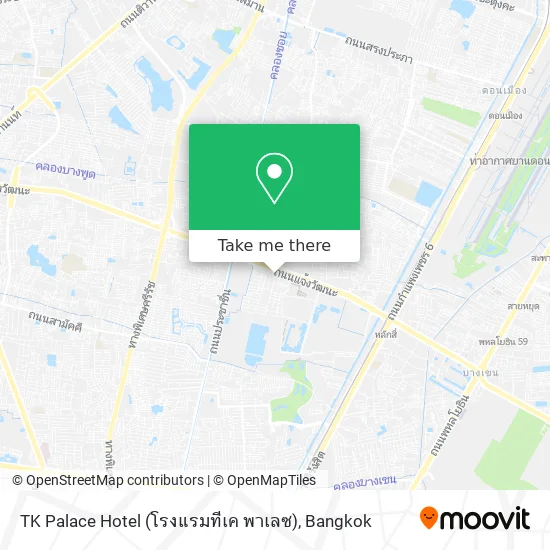 TK Palace Hotel (โรงแรมทีเค พาเลซ) map