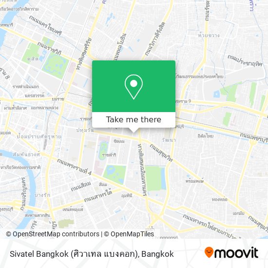 Sivatel Bangkok (ศิวาเทล แบงคอก) map
