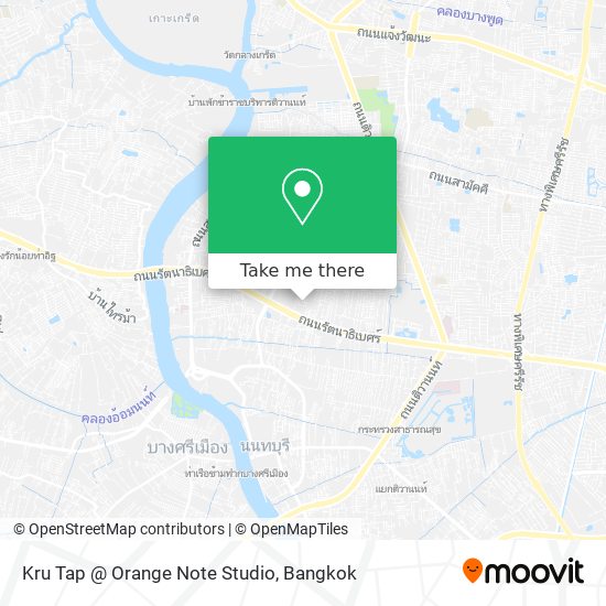 Kru Tap @ Orange Note Studio map