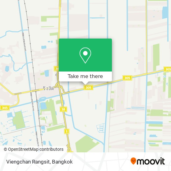 Viengchan Rangsit map
