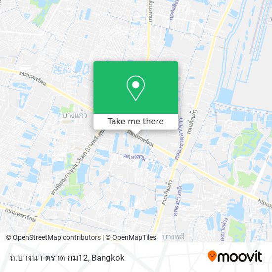 ถ.บางนา-ตราด กม12 map