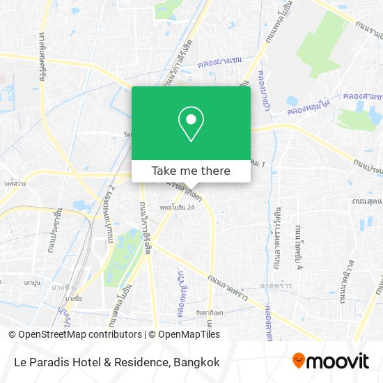 Le Paradis Hotel & Residence map
