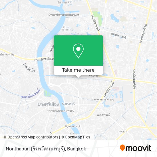 Nonthaburi (จังหวัดนนทบุรี) map