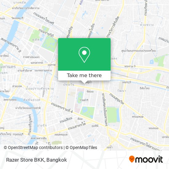 Razer Store BKK map