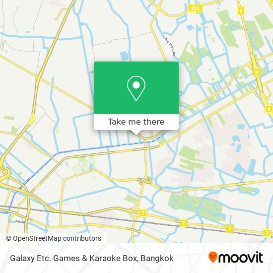 Galaxy Etc. Games & Karaoke Box map