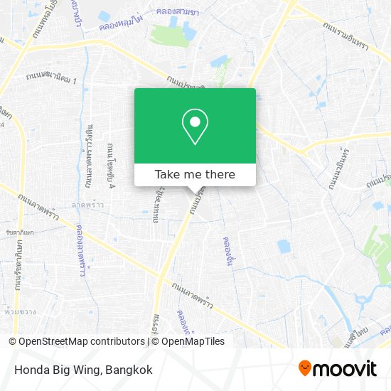 Honda Big Wing map