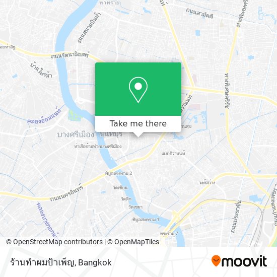 ร้านทำผมป้าเพ็ญ map