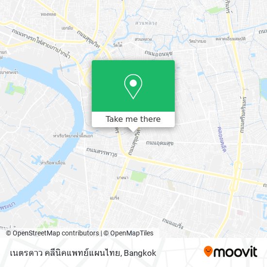 เนตรดาว คลีนิคแพทย์แผนไทย map