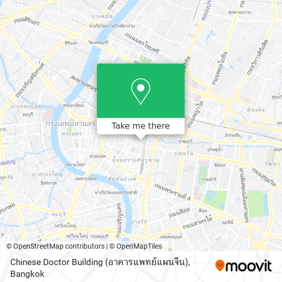 Chinese Doctor Building (อาคารแพทย์แผนจีน) map