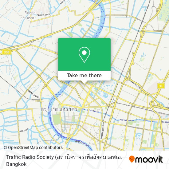 Traffic Radio Society map