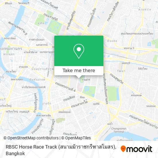 RBSC Horse Race Track (สนามม้าราชกรีฑาสโมสร) map