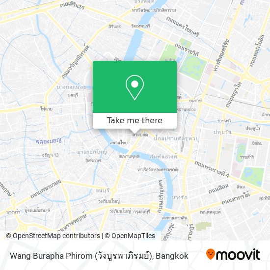 Wang Burapha Phirom (วังบูรพาภิรมย์) map