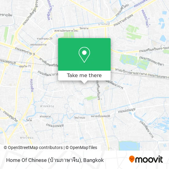 Home Of Chinese (บ้านภาษาจีน) map