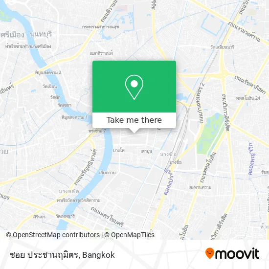 ซอย ประชานฤมิตร map