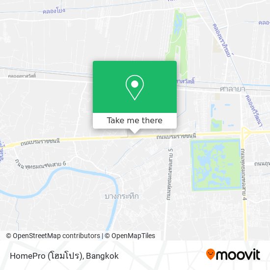 HomePro (โฮมโปร) map