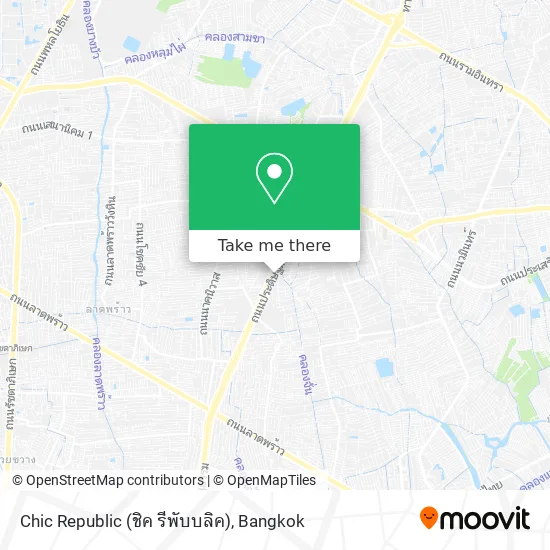 Chic Republic (ชิค รีพับบลิค) map