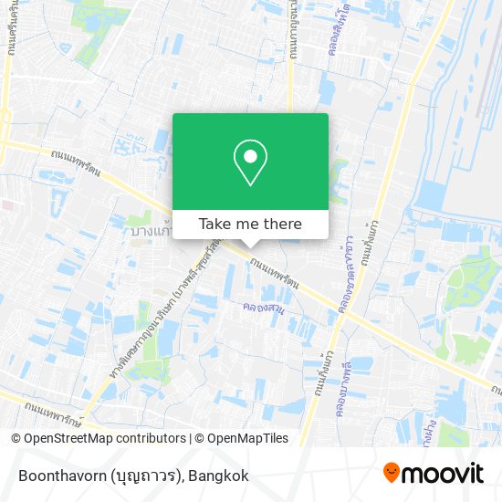 Boonthavorn (บุญถาวร) map