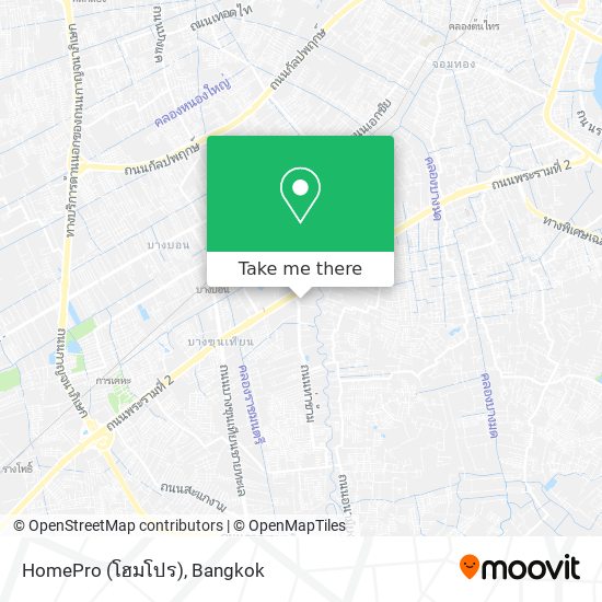 HomePro (โฮมโปร) map