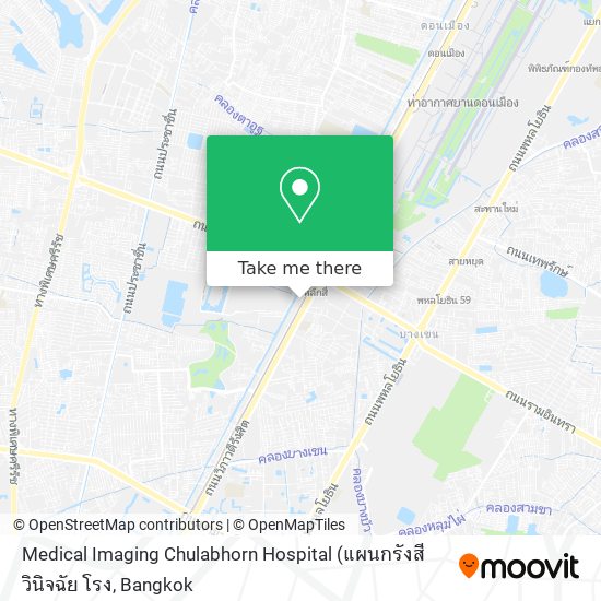 Medical Imaging Chulabhorn Hospital map