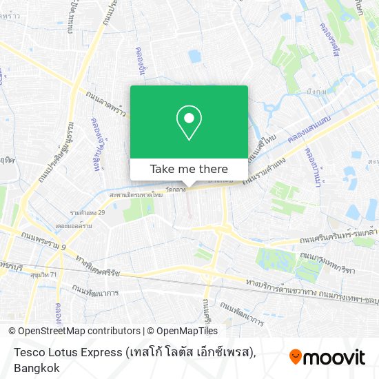 Tesco Lotus Express (เทสโก้ โลตัส เอ็กซ์เพรส) map