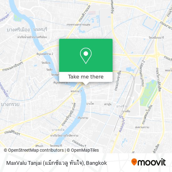 MaxValu Tanjai (แม็กซ์แวลู ทันใจ) map
