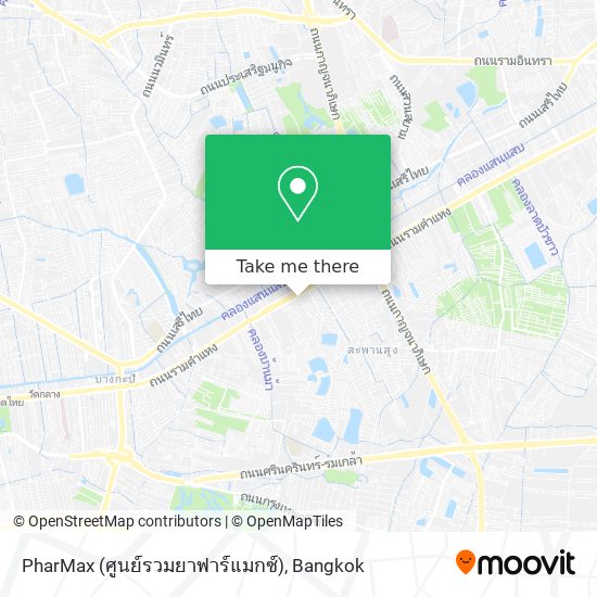 PharMax (ศูนย์รวมยาฟาร์แมกซ์) map