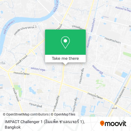 IMPACT Challenger 1 (อิมแพ็ค ชาเลนเจอร์ 1) map