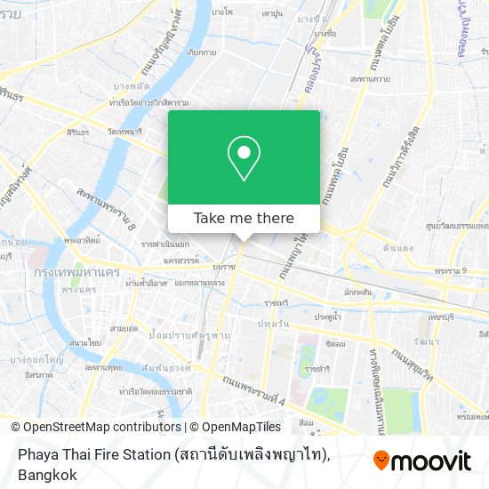 Phaya Thai Fire Station (สถานีดับเพลิงพญาไท) map