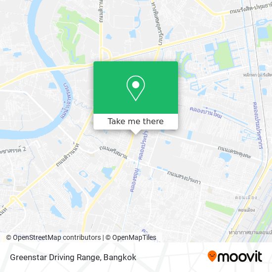 Greenstar Driving Range map