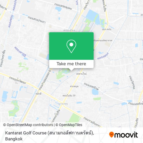 Kantarat Golf Course (สนามกอล์ฟกานตรัตน์) map