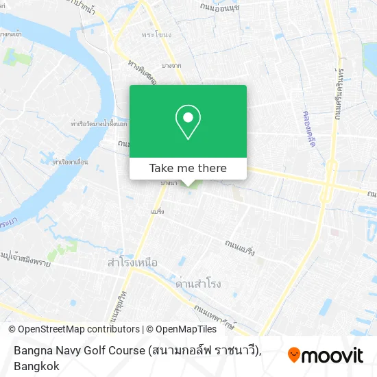 Bangna Navy Golf Course (สนามกอล์ฟ ราชนาวี) map