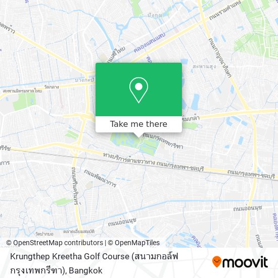 Krungthep Kreetha Golf Course (สนามกอล์ฟกรุงเทพกรีฑา) map