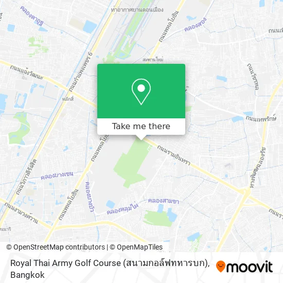 Royal Thai Army Golf Course (สนามกอล์ฟทหารบก) map