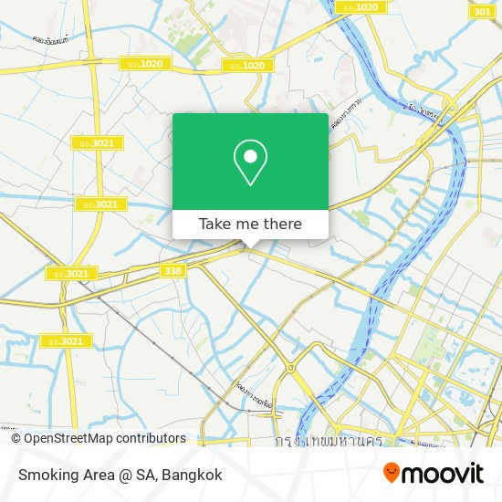 Smoking Area @ SA map