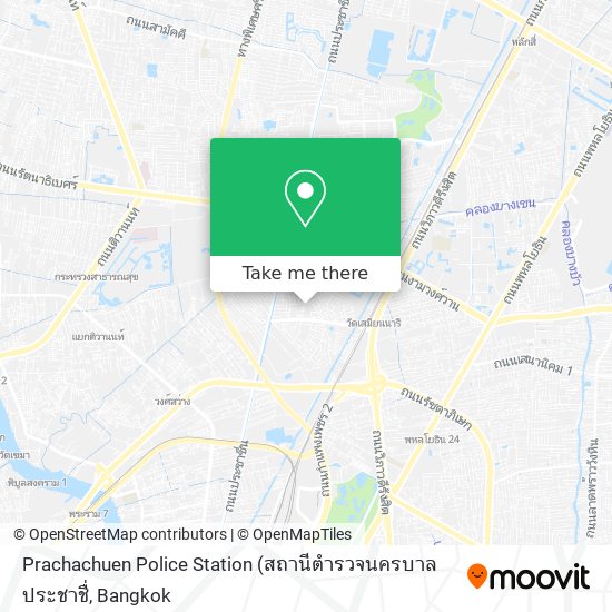 Prachachuen Police Station map