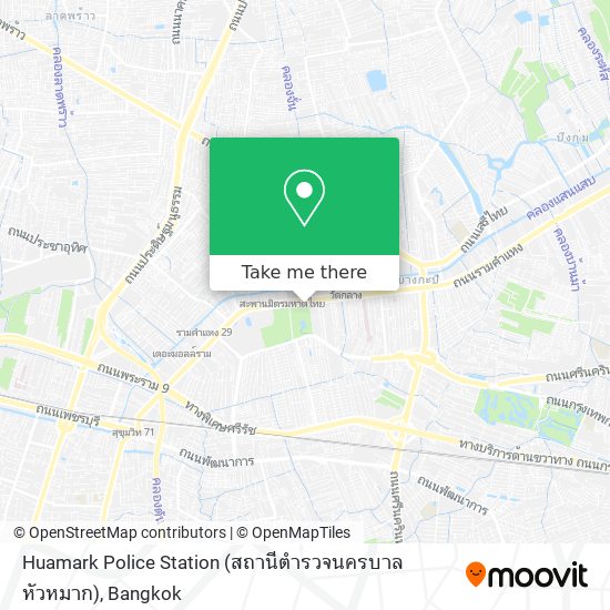 Huamark Police Station (สถานีตำรวจนครบาลหัวหมาก) map