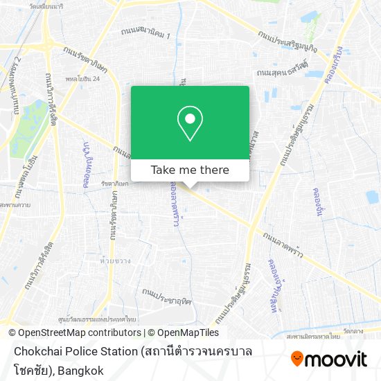 Chokchai Police Station (สถานีตำรวจนครบาลโชคชัย) map