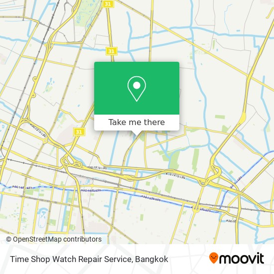 Time Shop Watch Repair Service map