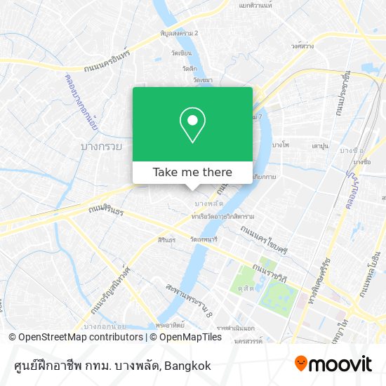 ศูนย์ฝึกอาชีพ กทม. บางพลัด map