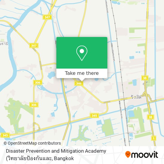 Disaster Prevention and Mitigation Academy map