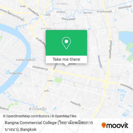 Bangna Commercial College (วิทยาลัยพณิชยการบางนา) map